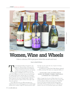 Women, Wine and Wheels
