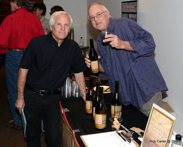 Winemaker and former film director Sam Pillsbury knows how to party, and at a recent Green Living soiree, he shared an award-winning wine. I cheered him and the magazine. Who else can we cheers?