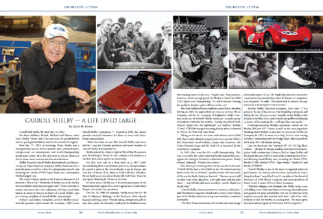 Carroll Shelby - A Life Lived Large
